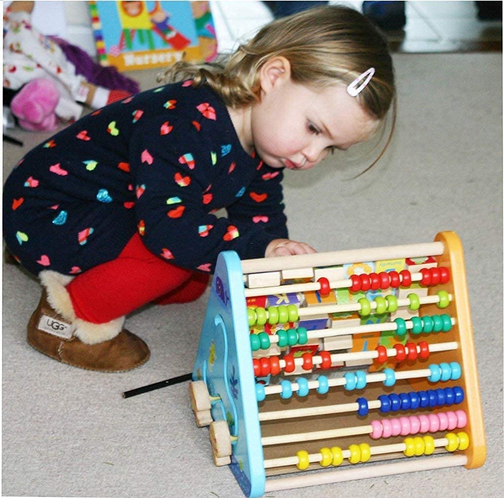 5 Sided Multifunctional Learning Shelf for toddlers