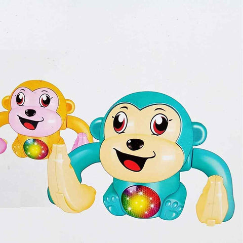 Rolling Banana Monkey Toys