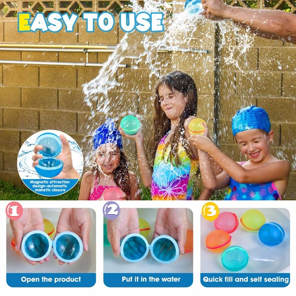 Magnetic Water Bombs