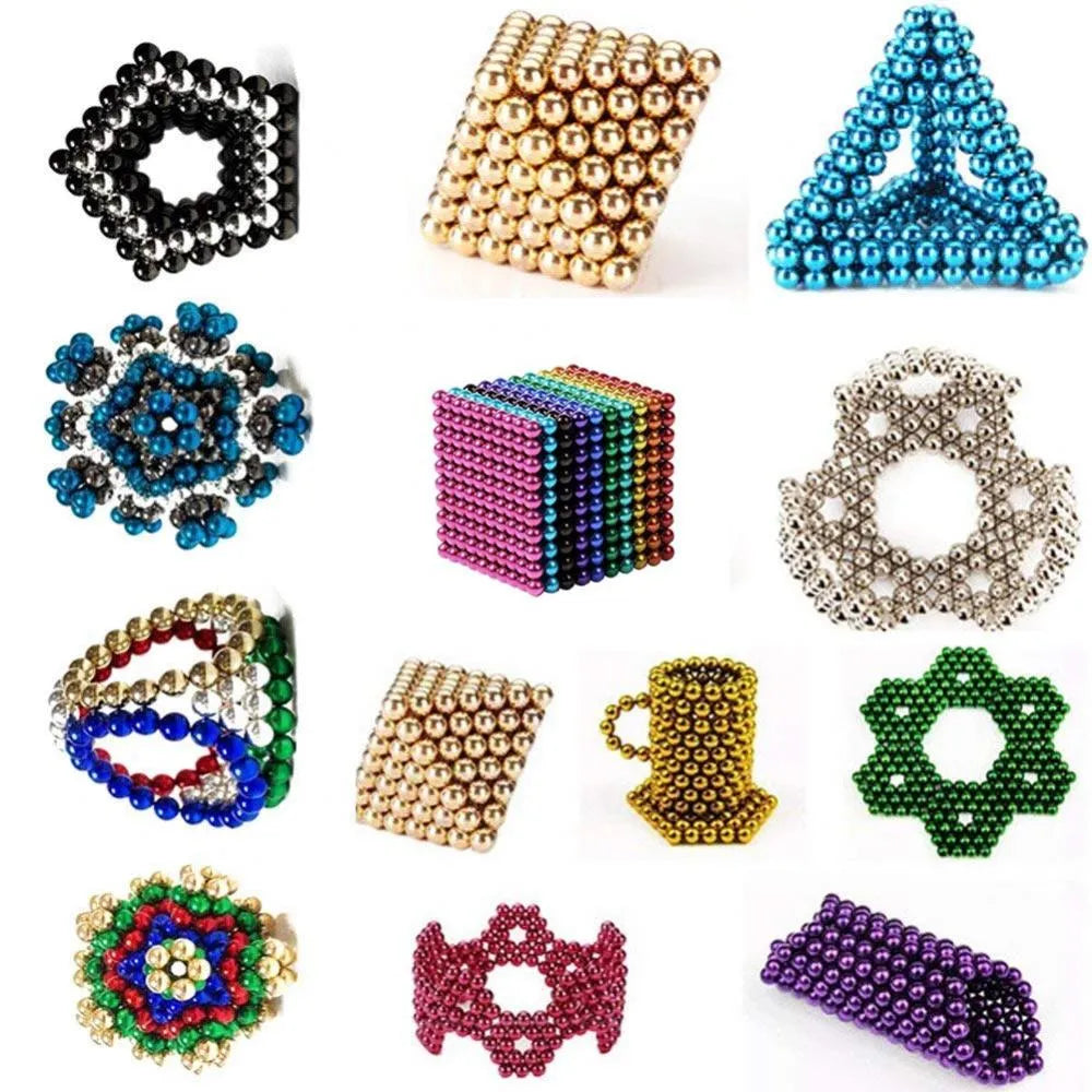 216-Piece: Colorful Magnetic Balls
