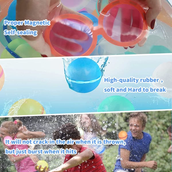 Magnetic Water Bombs
