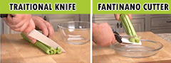 Clever Cutter - 2 in 1 Kitchen Knife / Cleaver Cutters