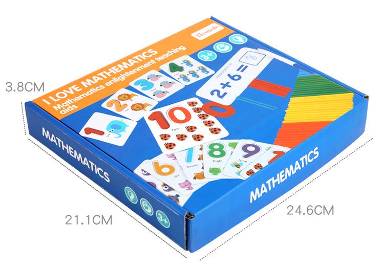 I Love Math Games Box